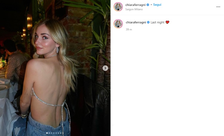 Chiara Ferragni look Saigon Milano