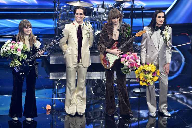 Maneskin Sanremo 2022