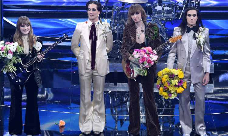 Maneskin sanremo 2022