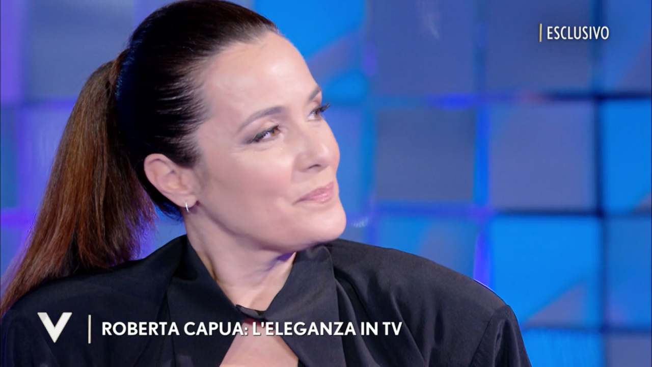 Roberta Capua ospite a Verissimo