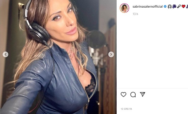 Sabrina Salerno sensuale