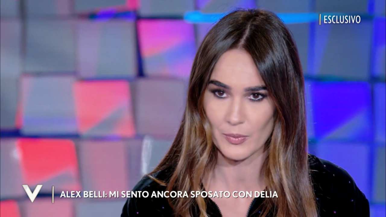 Silvia Toffanin a Verissimo contro Alex Belli