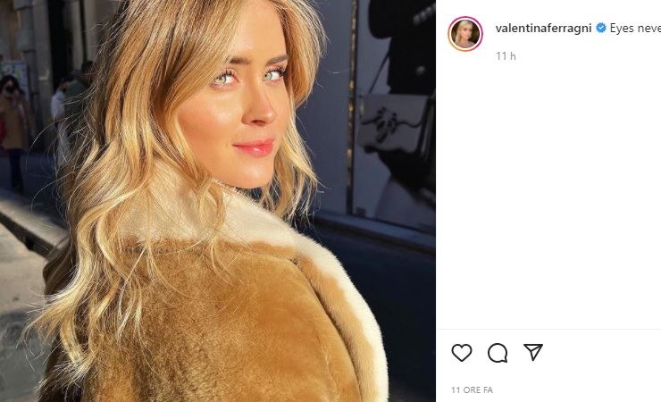 Valentina Ferragni sguardo profondo