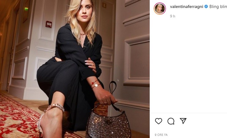 Valentina Ferragni ammaliante