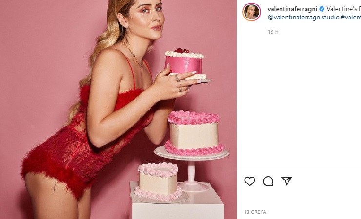 Valentina Ferragni seducente