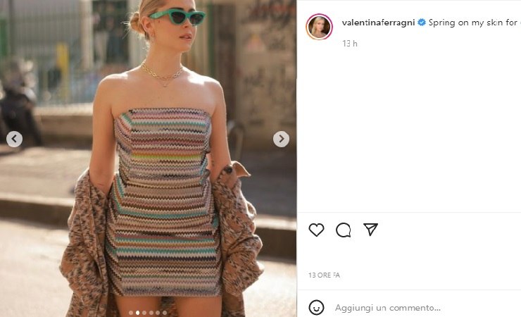 Valentina Ferragni in posa