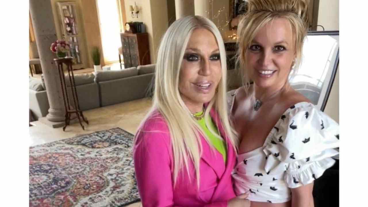 Britney Spears e Donatella Versace Instagram