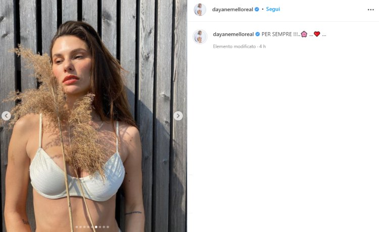 Dayane Mello bikini natura foto Instagram