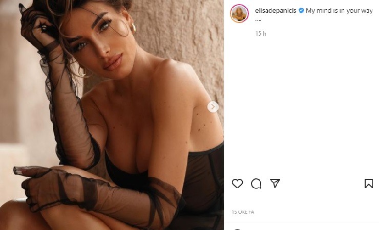 Elisa De Panicis sensuale