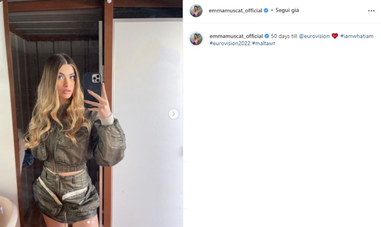 Emma Muscat post Instagram Outfit