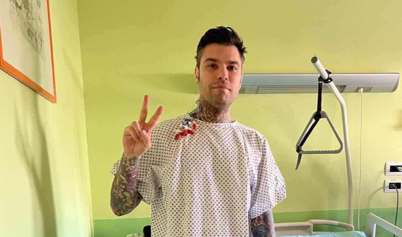  Fedez all'ospedale 