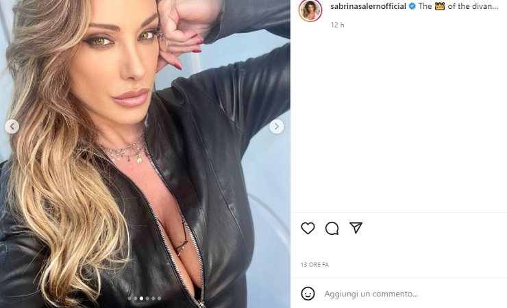 Sabrina Salerno scollatura