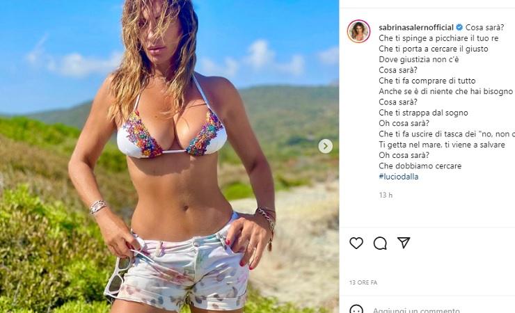 Sabrina Salerno bikini