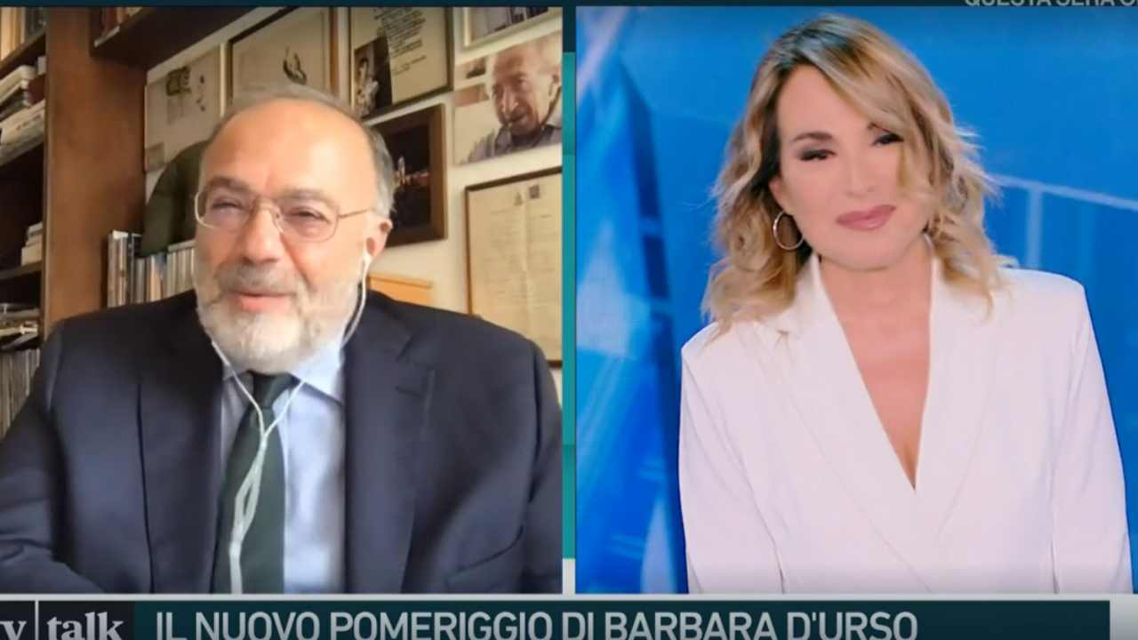 Barbara d'Urso ospite Tv Talk