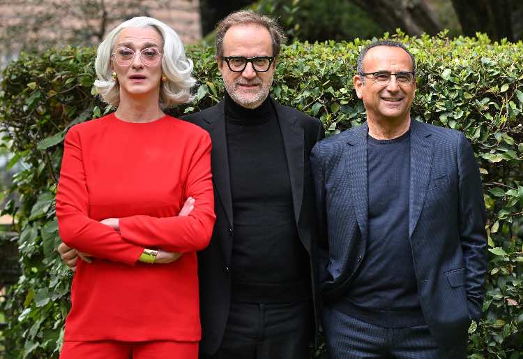 Drusilla Foer, Stefano Coletta e Carlo Conti