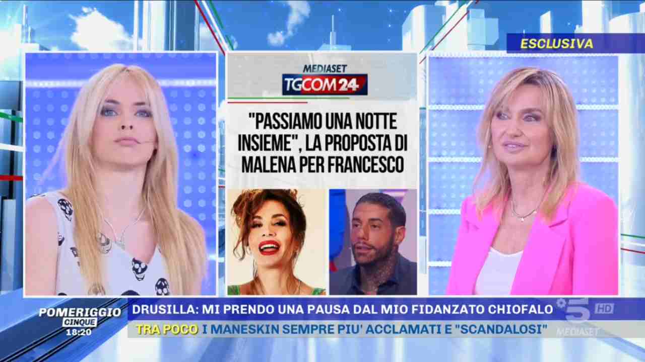 Drusilla Gucci Pomeriggio 5