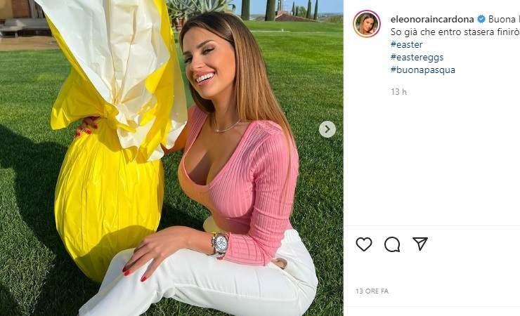 Eleonora Incardona uovo di Pasqua