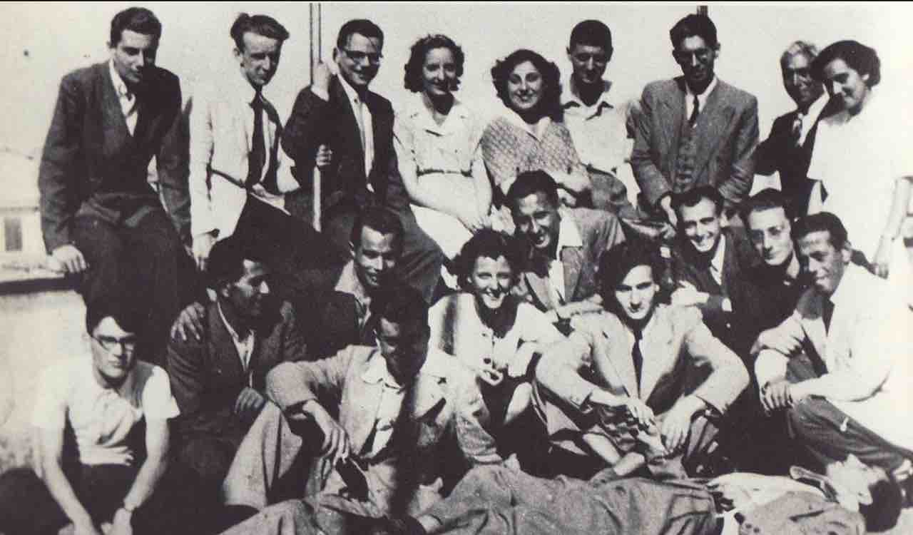 Foto di gruppo gappisti, Roma 1944 