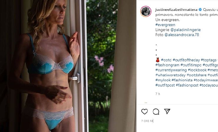 Justine Mattera fisico