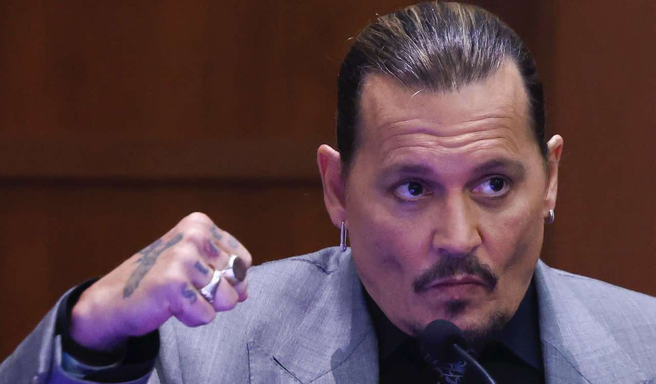 L'attore Johnny Depp a processo