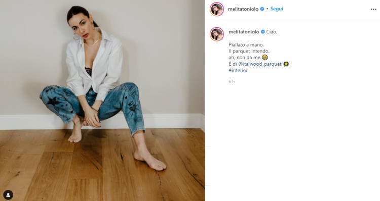 Melita Toniolo Instagram 23-04