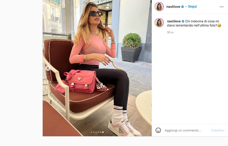 Post Instagram Chiara Nasti