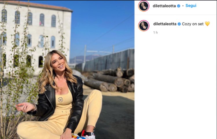 Post Instagram Diletta Leotta