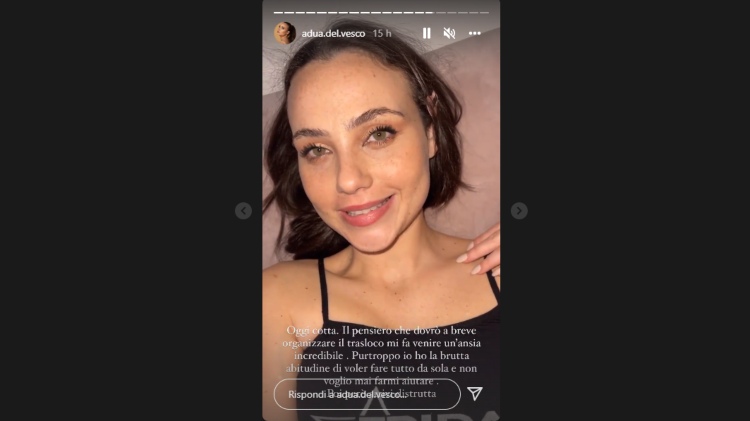 Rosalinda Cannavò storia Instagram