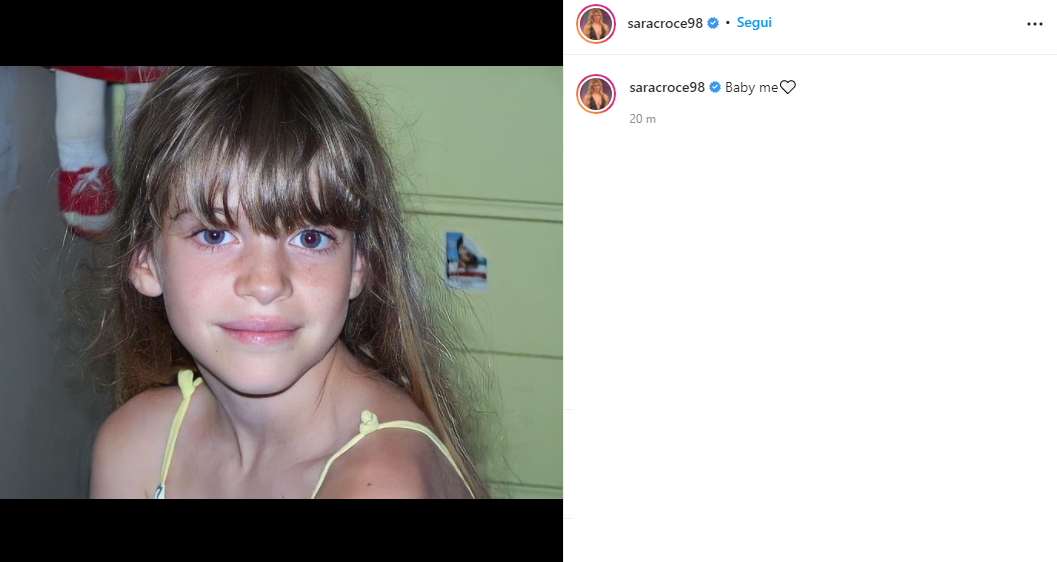 Sara Croce Bambina Instagram