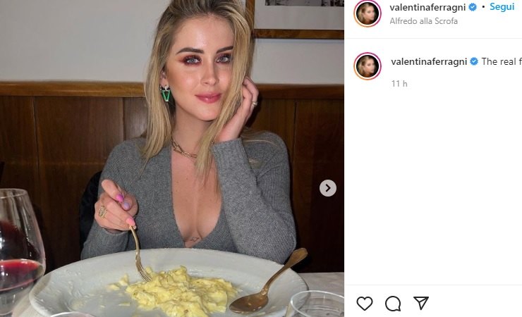 Valentina Ferragni in posa