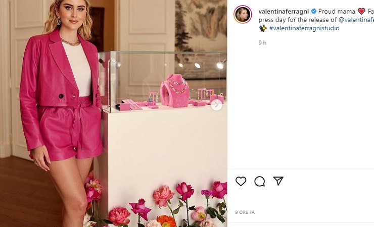 Valentina Ferragni in posa