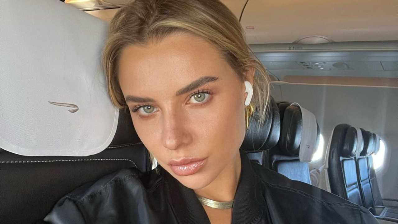 Veronica Ferraro Selfie aereo