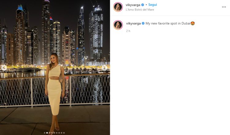 Viky Varga a Dubai