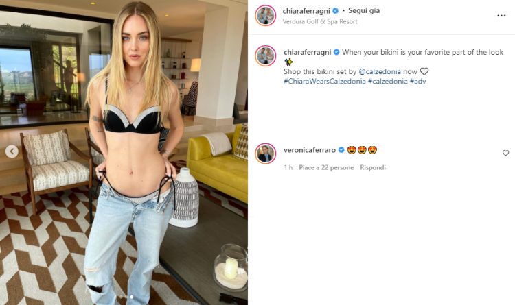 Chiara Ferragni bikini Calzedonia