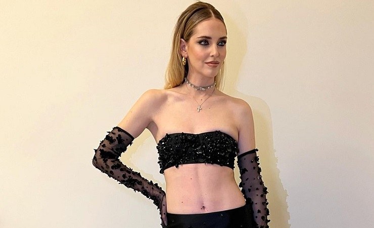 Chiara Ferragni top corto