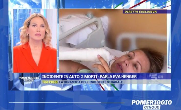 Eva Henger recupero dopo incidente