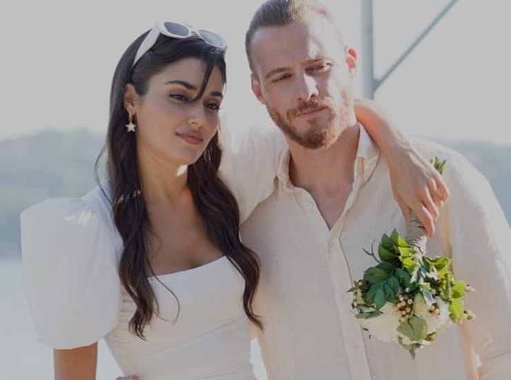 Hande Erçel e Kerem Bürsin.