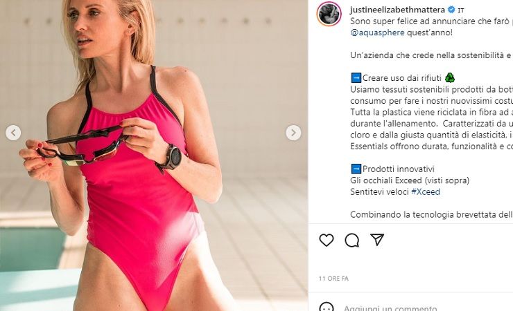 Justine Mattera fisico