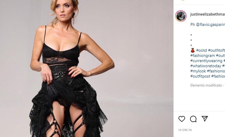 Justine Mattera sensuale