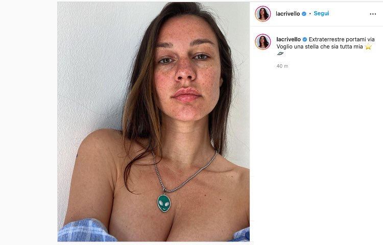 Post Instagram Giorgia Crivello