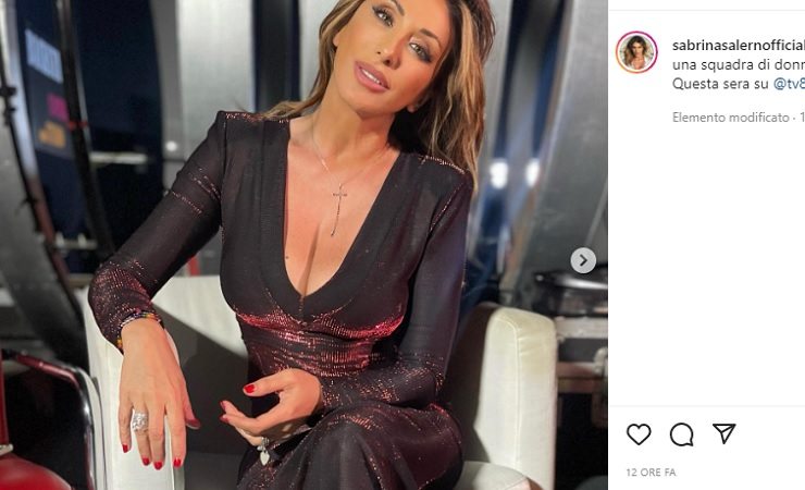 Sabrina Salerno in posa