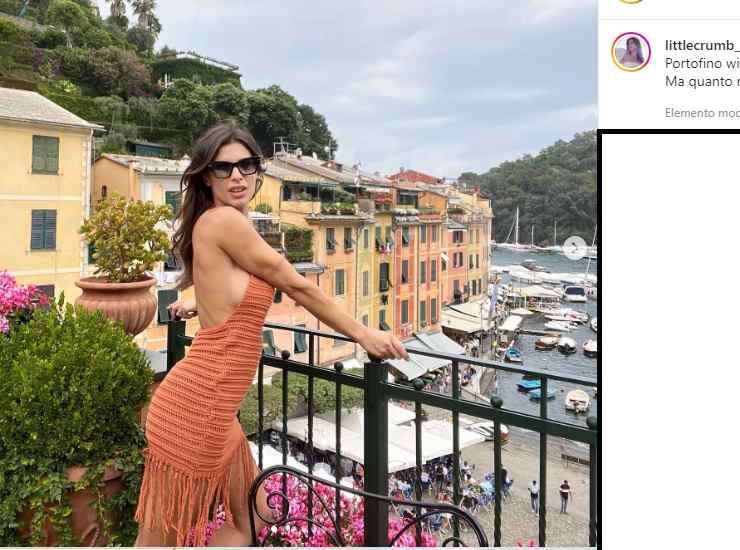 Elisabetta Canalis vestitino