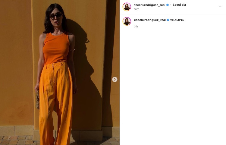 Post Instagram Cecilia Rodriguez