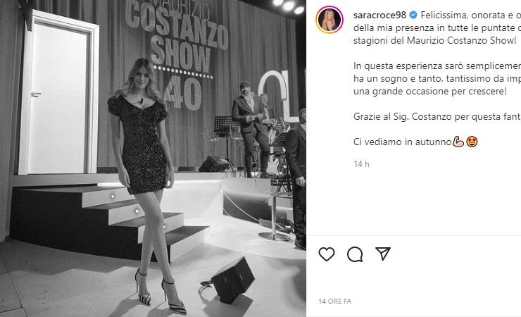 Sara Croce in posa