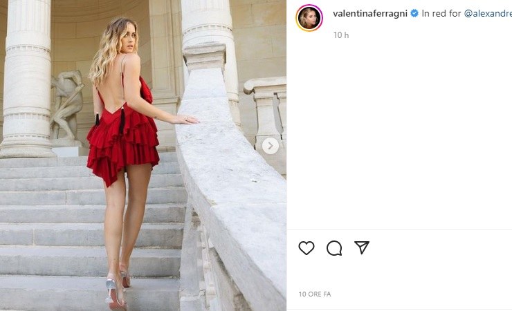 Valentina Ferragni sensuale