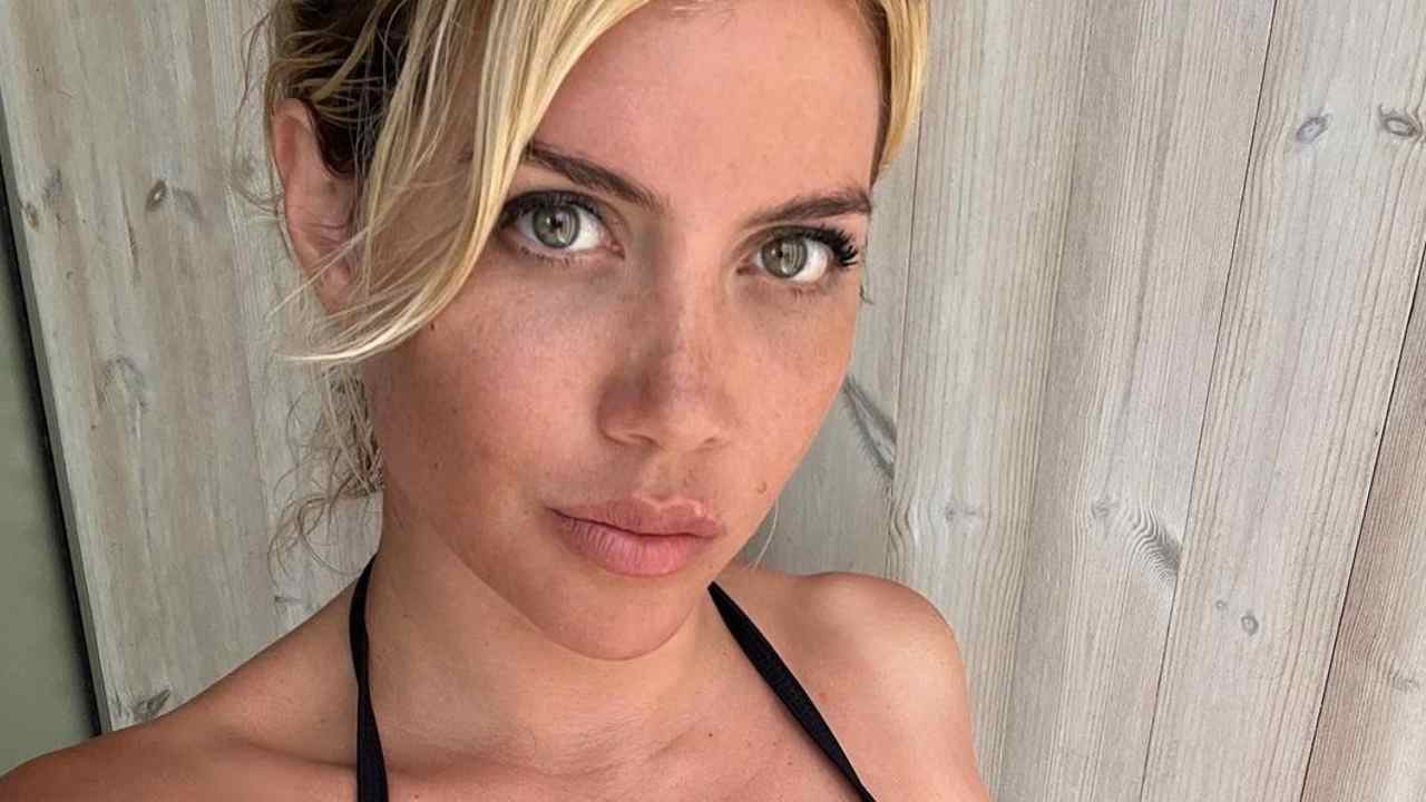 Wanda Nara primo piano