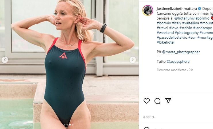 Justine Mattera fisico