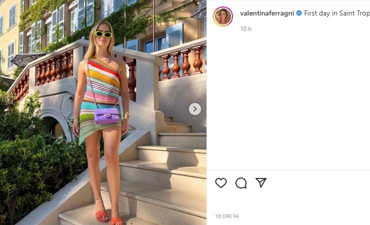 Valentina Ferragni in posa