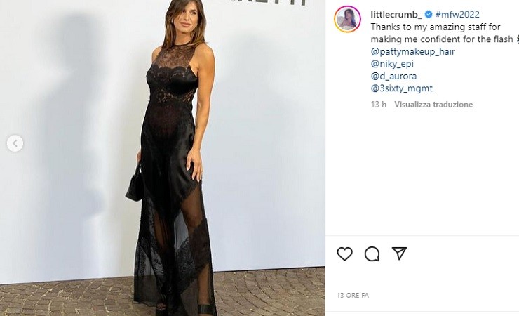 Elisabetta Canalis in posa