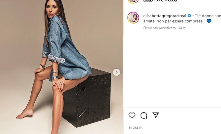 Elisabetta Gregoraci in posa